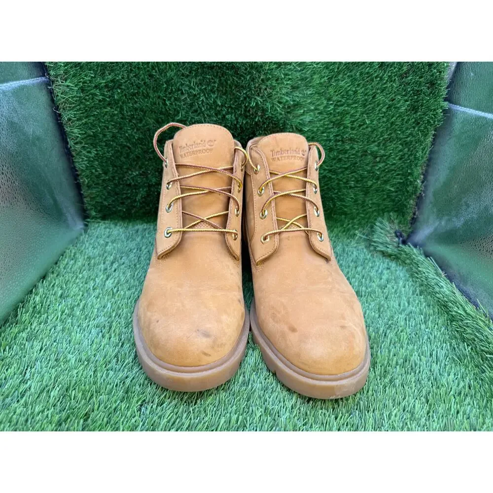 Timberland TB022039 Chukka Boots Mens 12 Brown Leather Waterproof Hiking Lace-Up